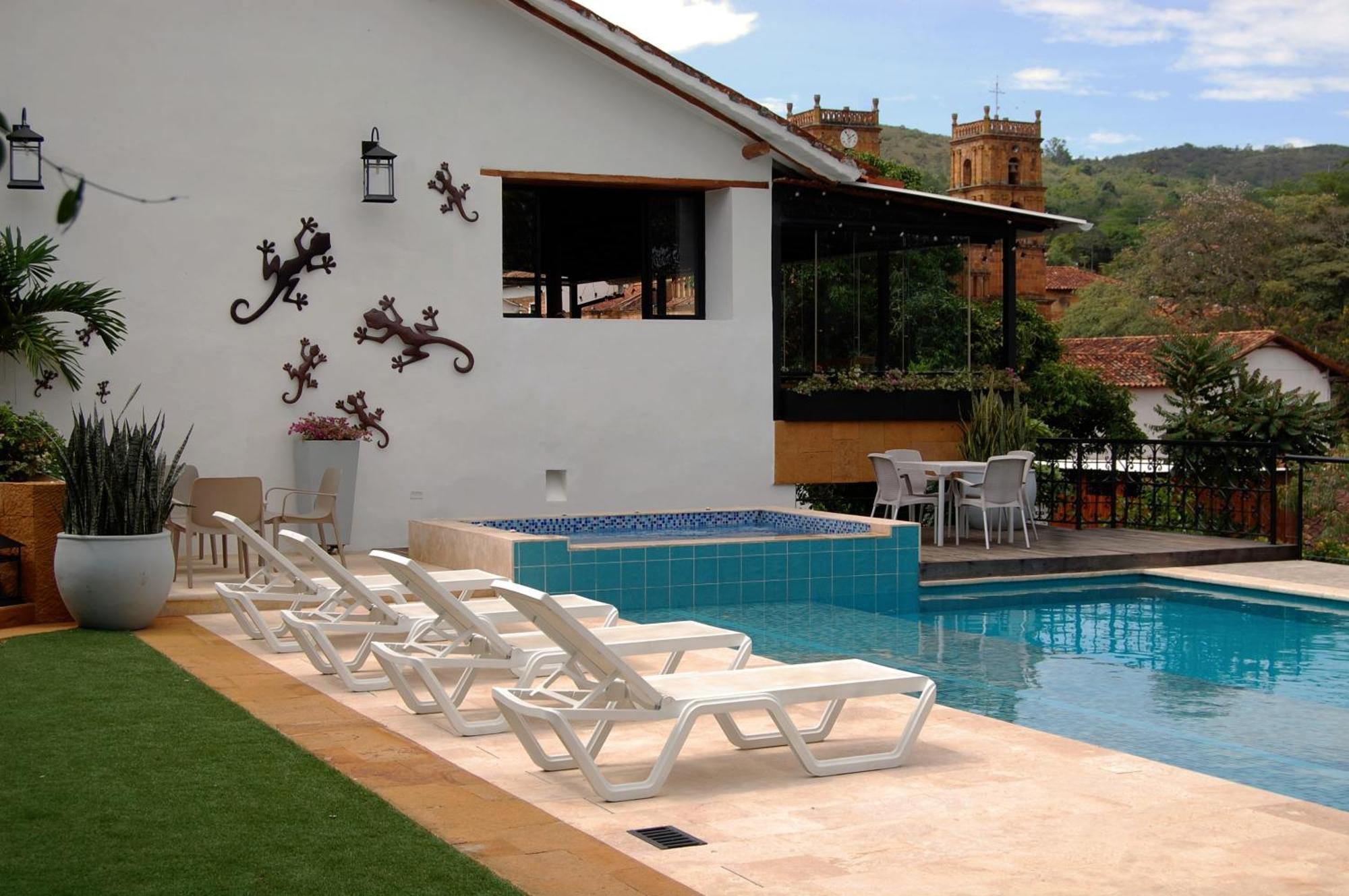 Santa Sofia Casa Boutique Hotel Barichara Bagian luar foto