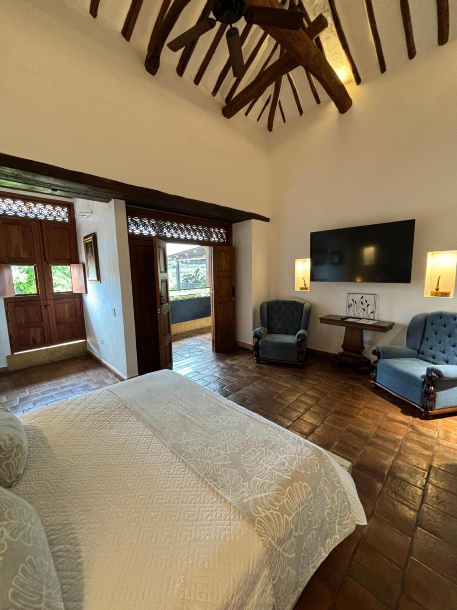 Santa Sofia Casa Boutique Hotel Barichara Bagian luar foto